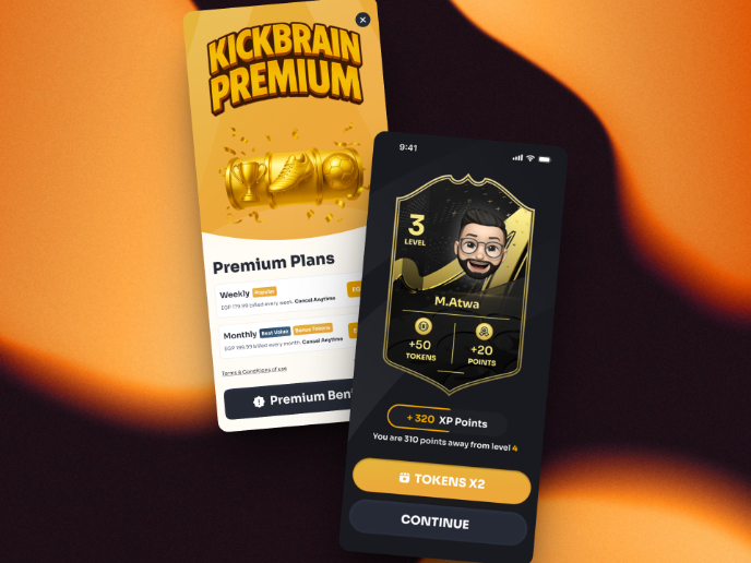 Redesigning KickBrain: Trivia Mobile Game