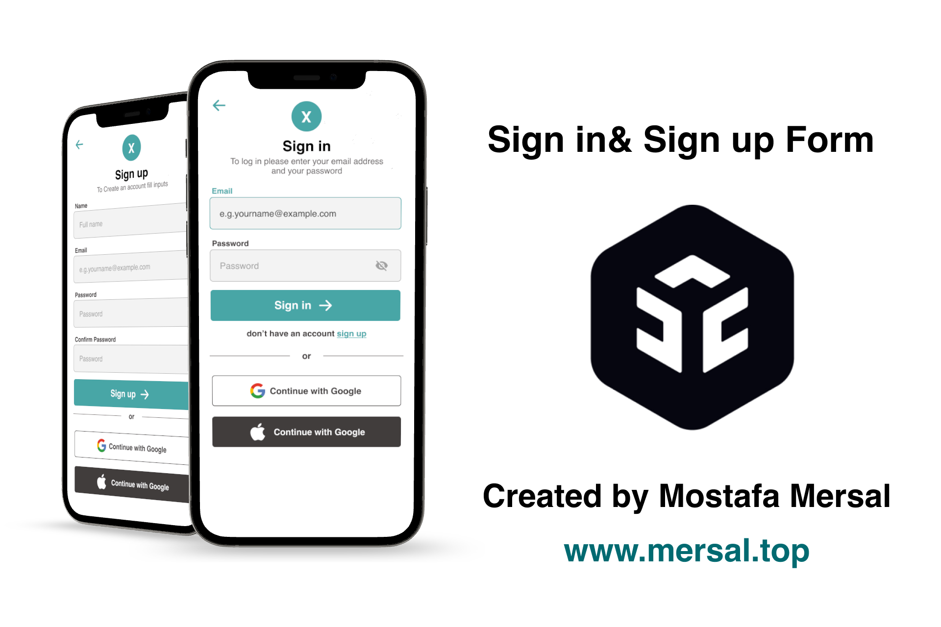 Uxcel design brief : Signup Form for SaaS