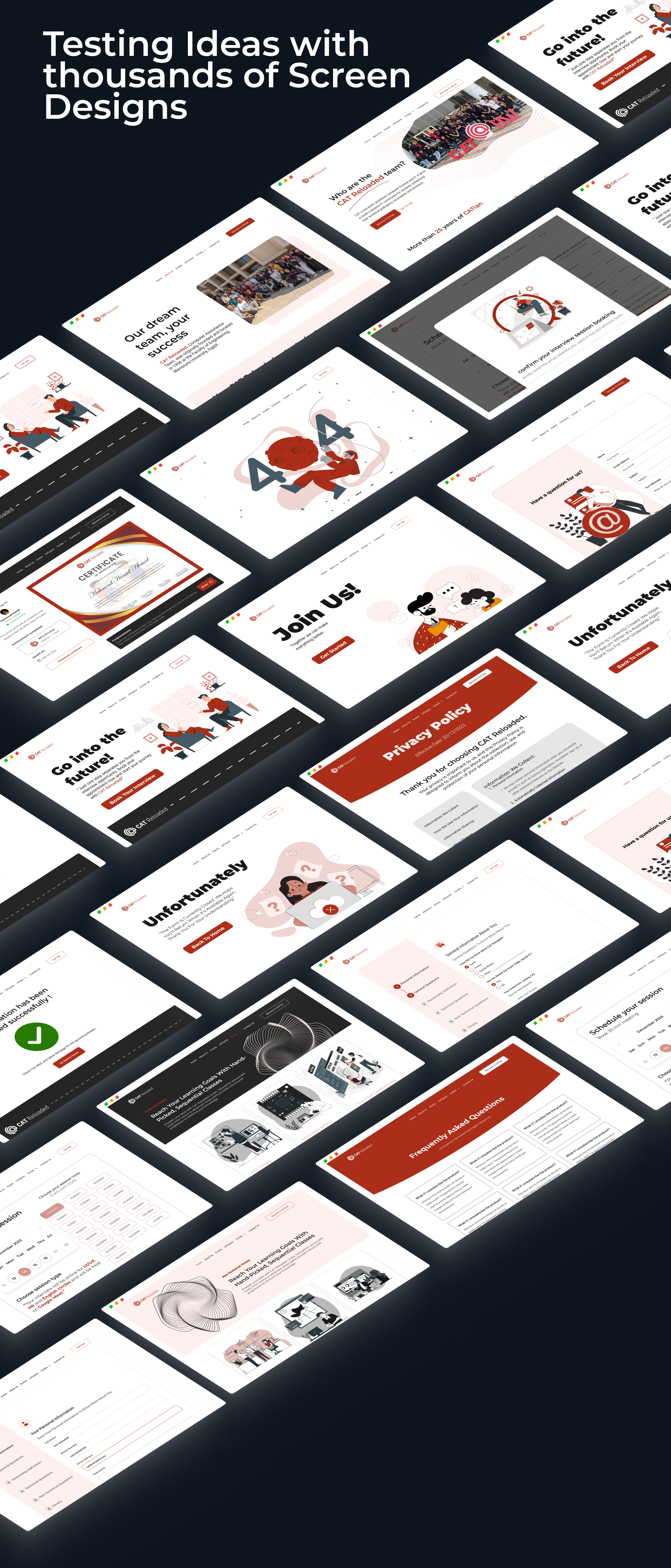 CAT Reloaded Website Redesign 5