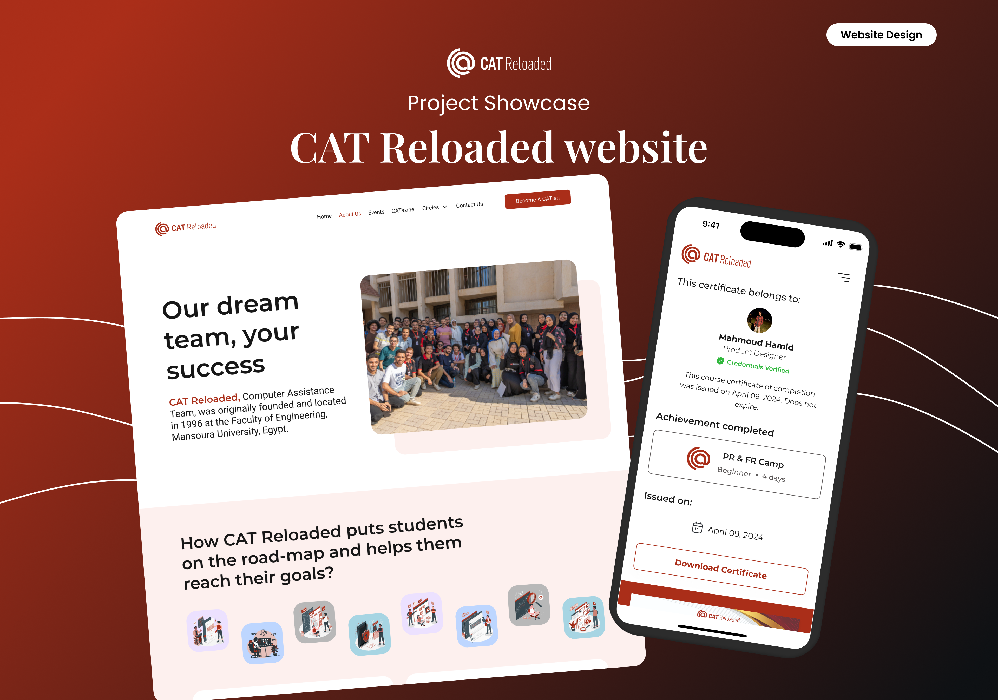 CAT Reloaded Website Redesign