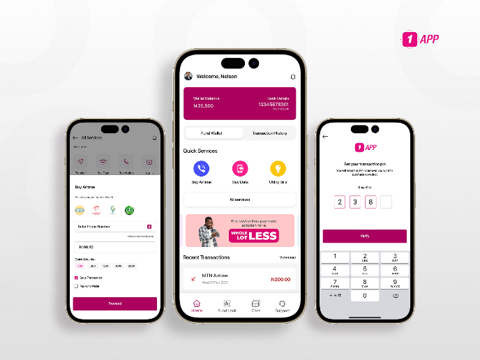 1app Mobile Redesign