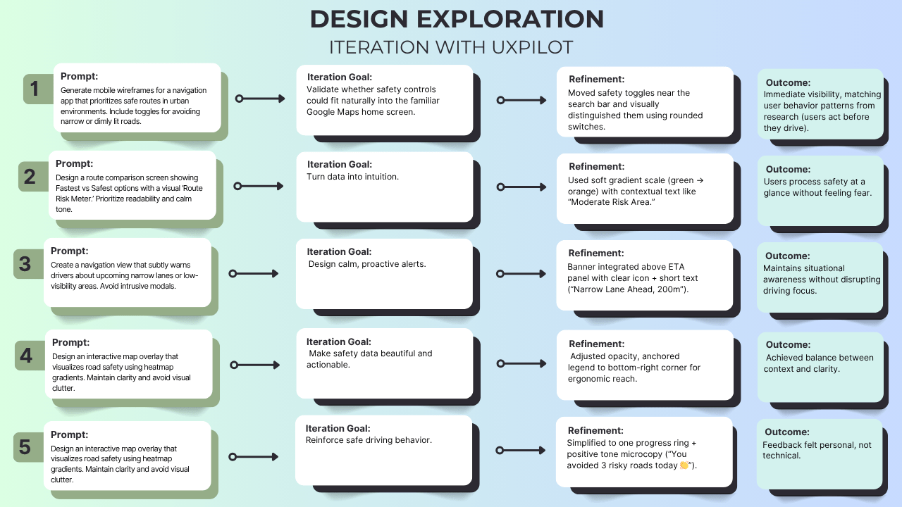 Google Maps: Safer Navigation 3