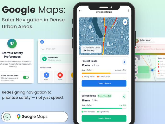 Google Maps: Safer Navigation