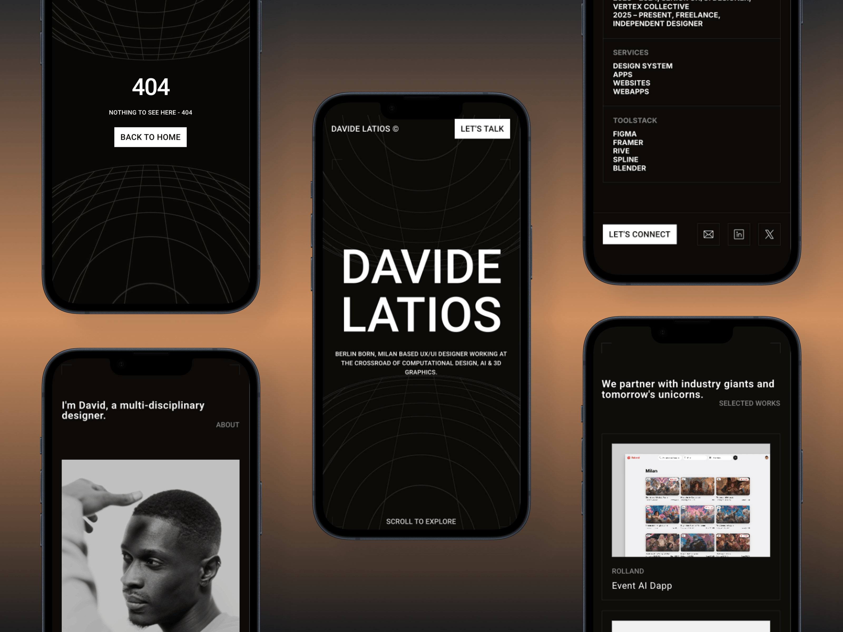 Latios - Free Portfolio Template for UX/UI Designers 3