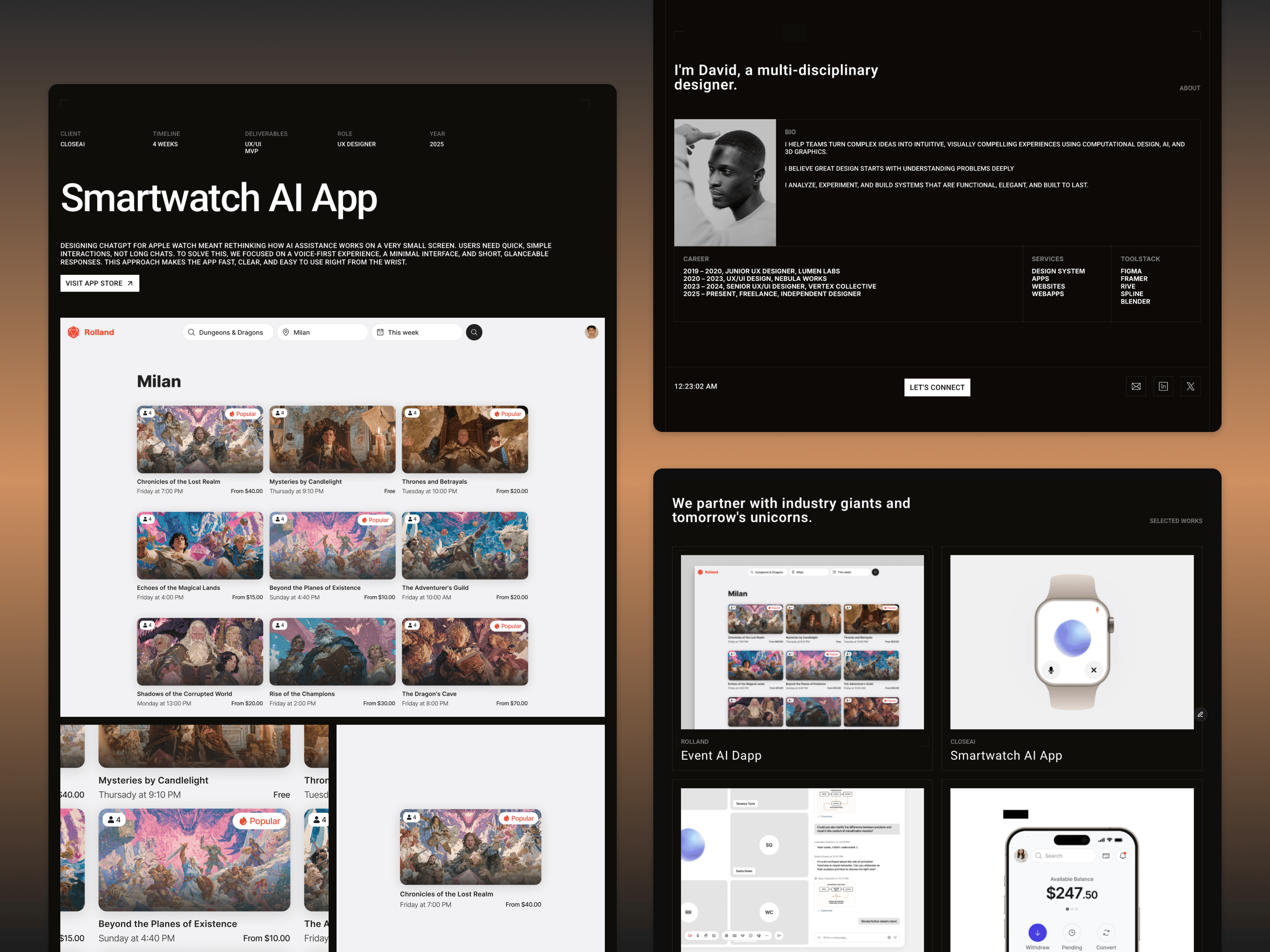 Latios - Free Portfolio Template for UX/UI Designers 2