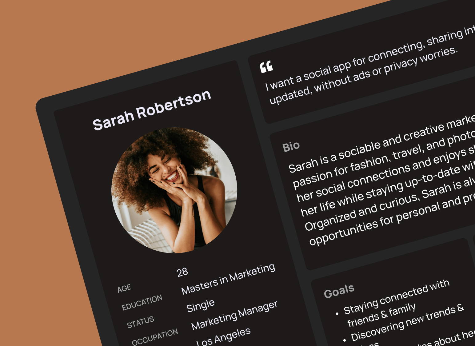 User Persona for LinkedIn