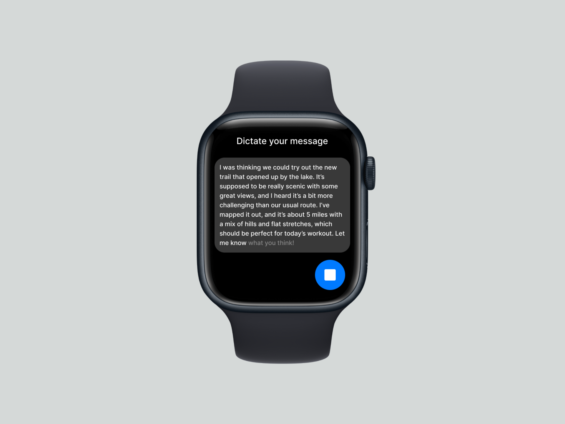 Modern messaging app for apple watch 3