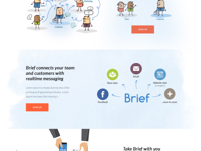 Multichannel Messaging App - BRIEF