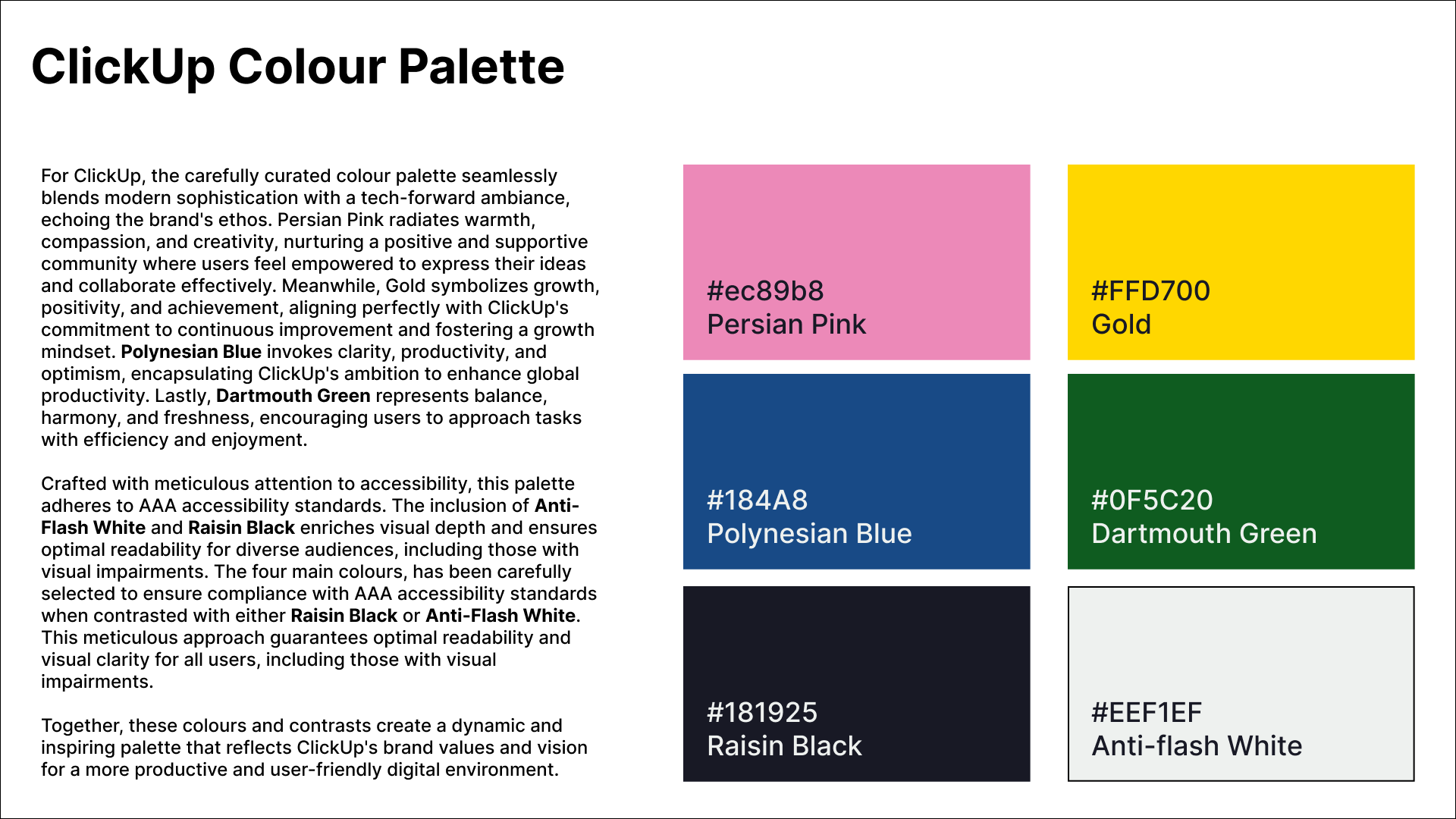 ClickUp Color Palette 1