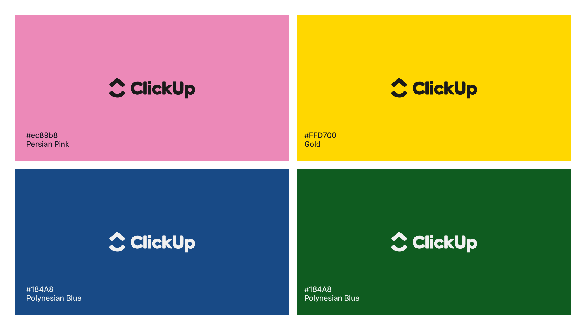 ClickUp Color Palette