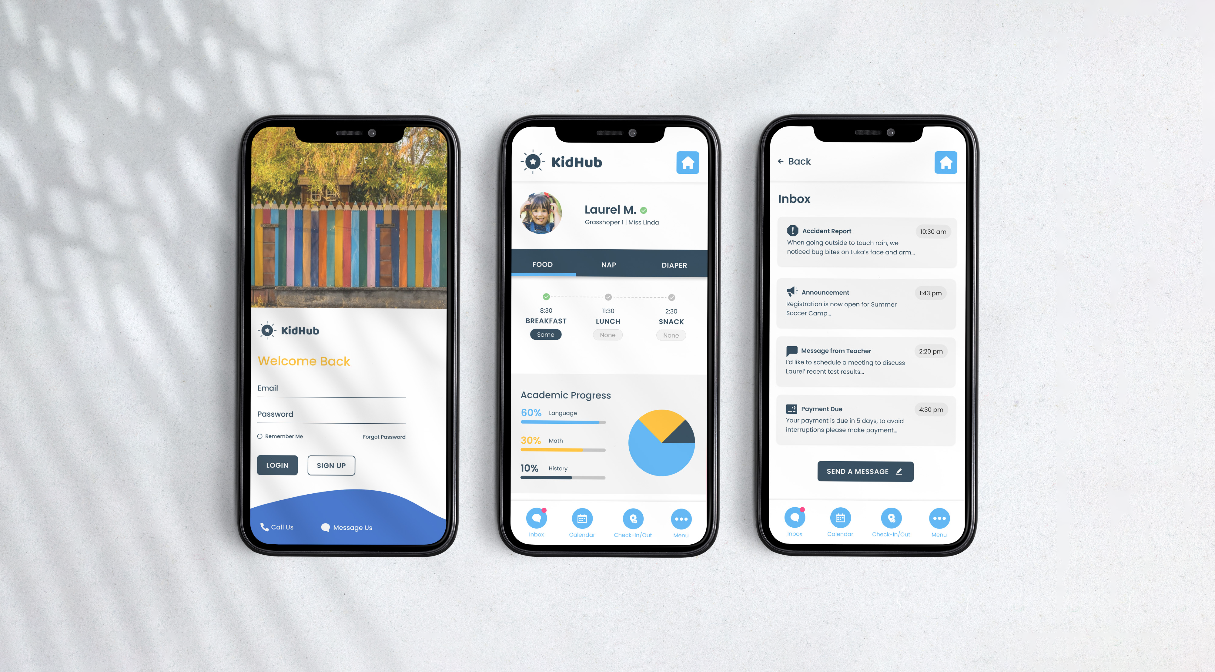 Daycare App Design 2
