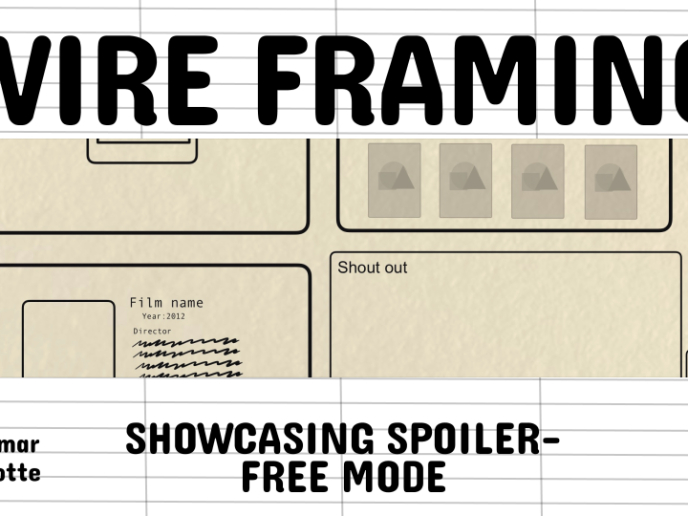 Video Streaming Service wireframe: Spoil-free mode and Interactivity