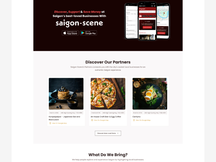 Saigon Scene Website