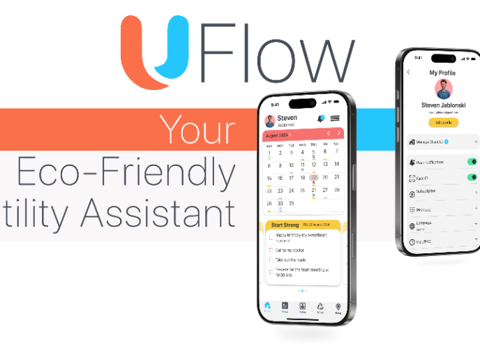 UFlow Utility Assistant UI/UX Mobile App Design