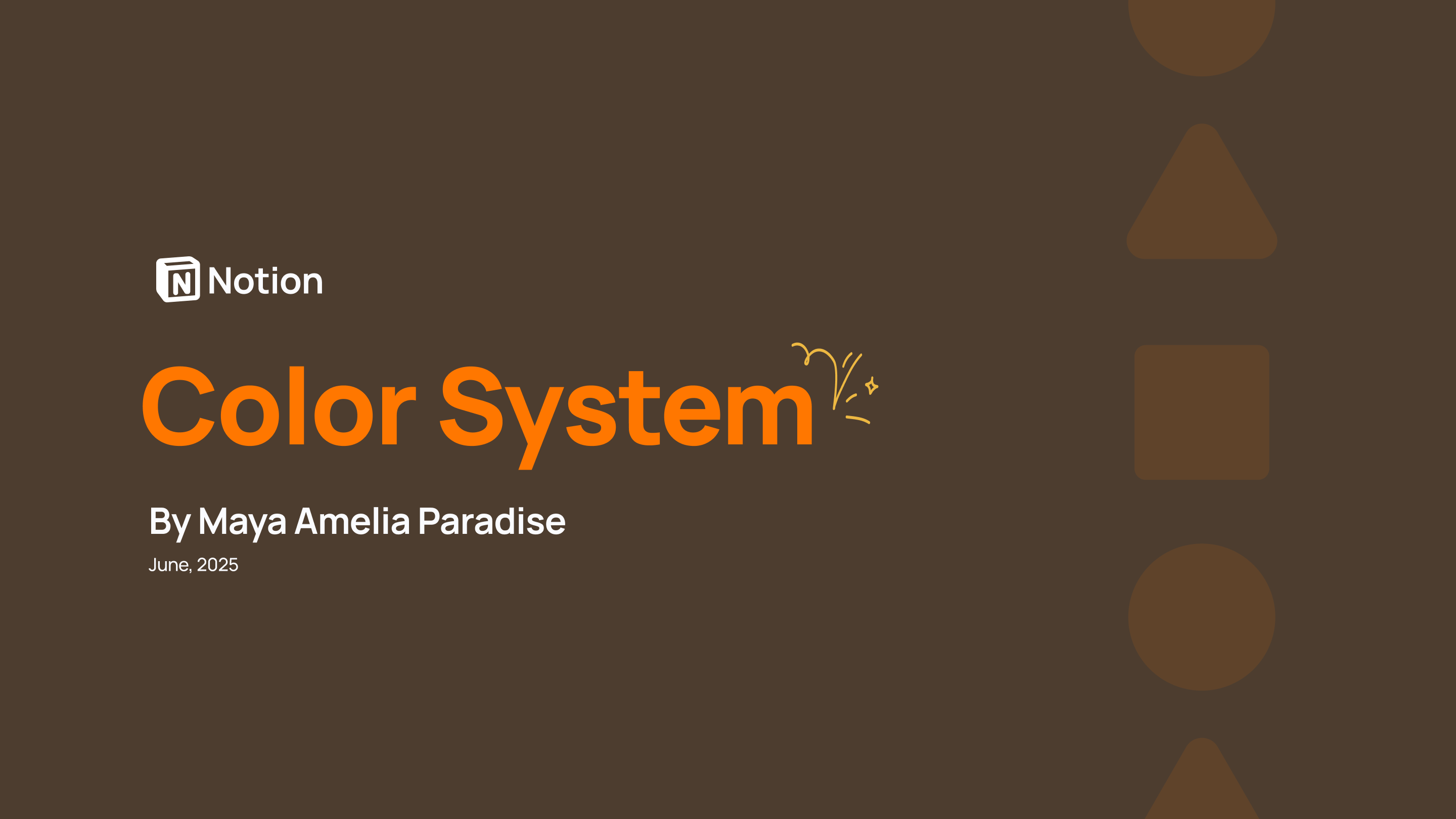 Notion - Color System