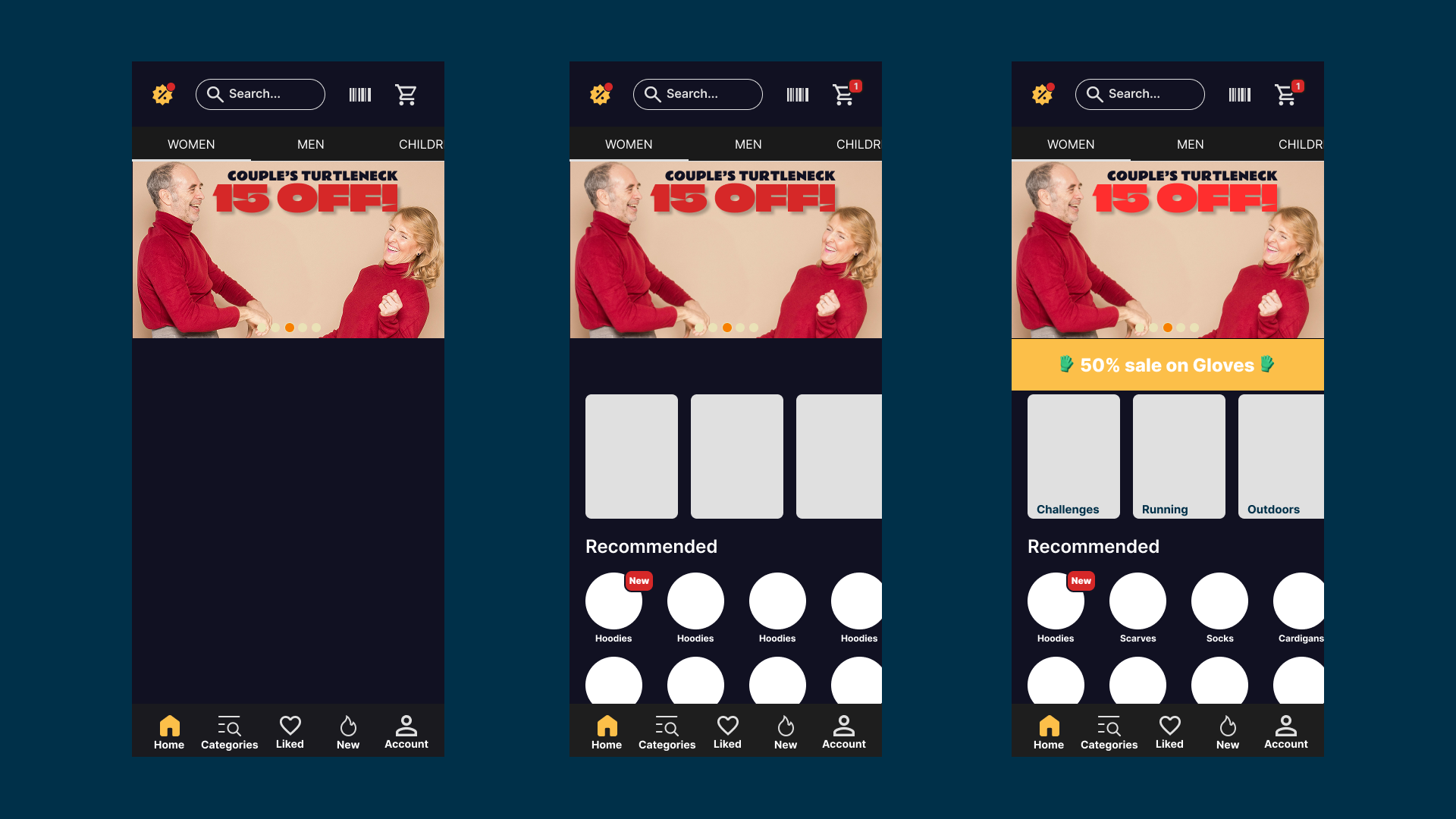 Landing Page for a Fashion Service 3