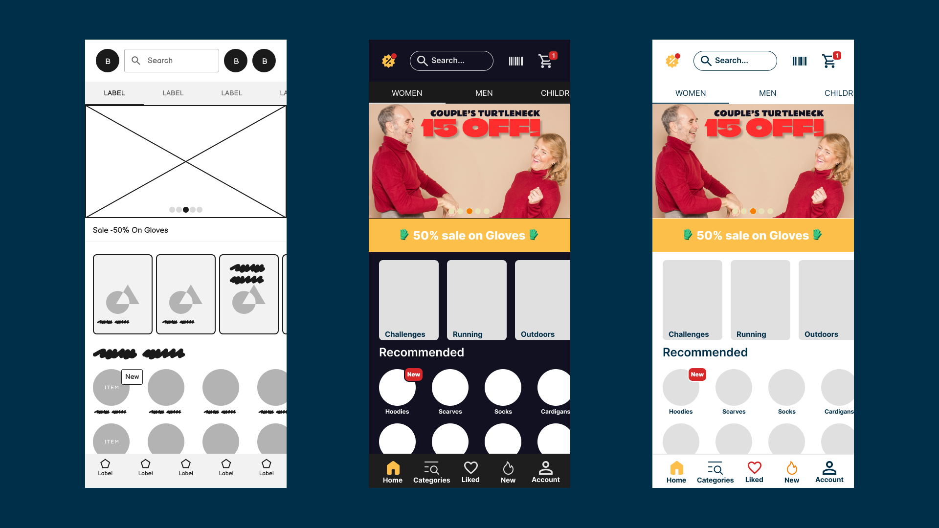 Landing Page for a Fashion Service 5
