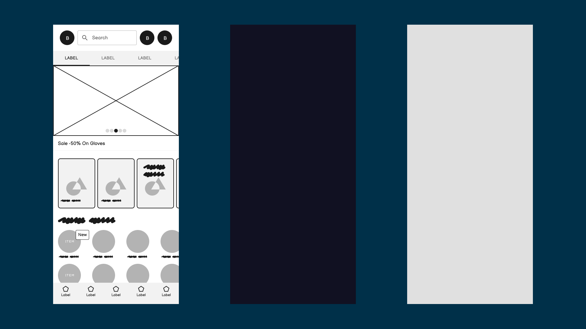 Landing Page for a Fashion Service 1