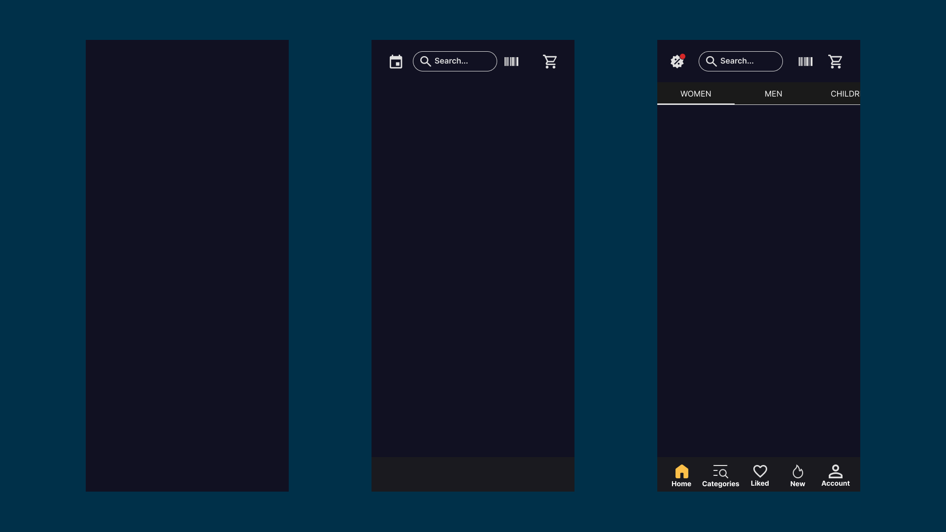 Landing Page for a Fashion Service 2