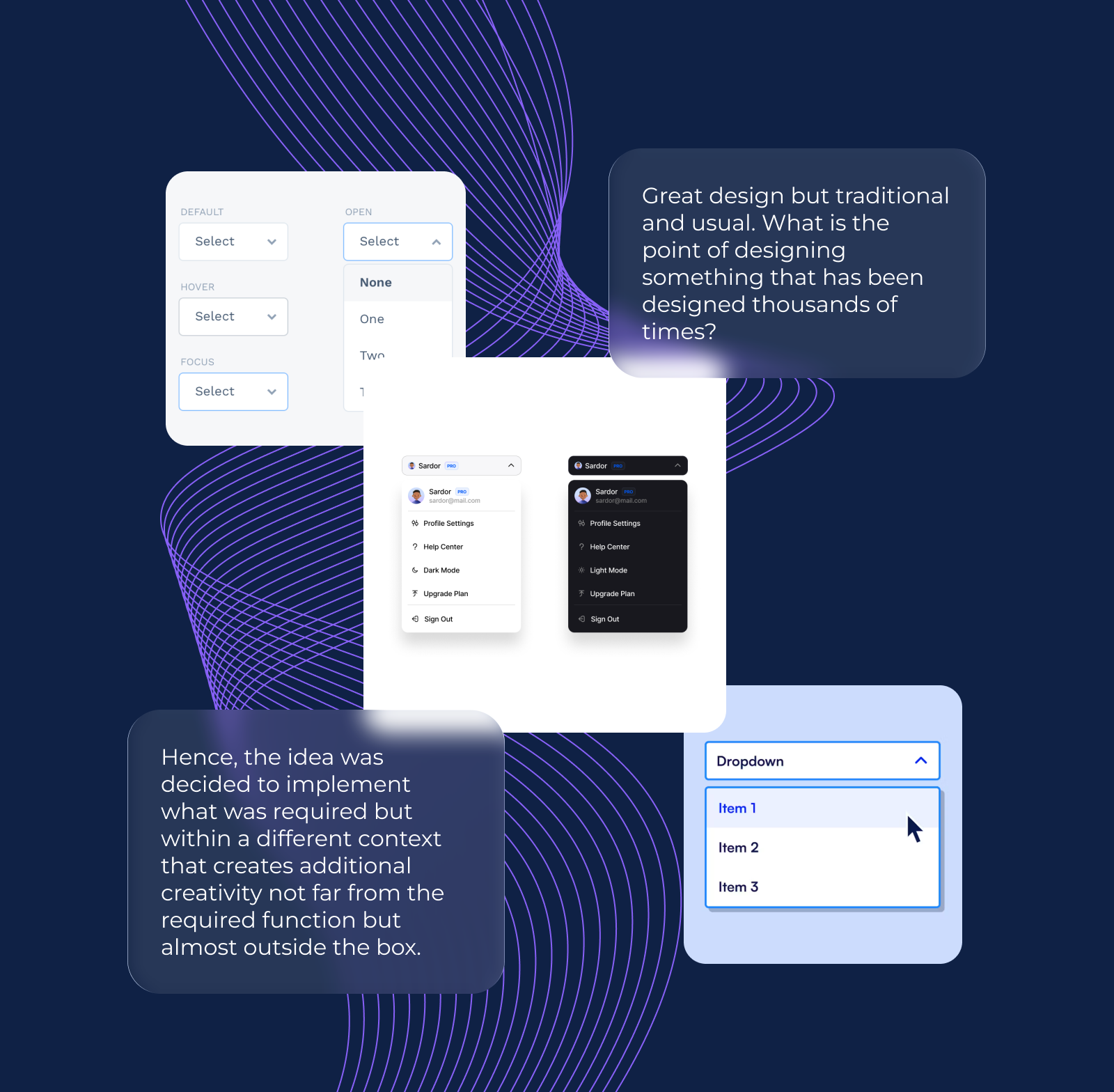 DailyUI #27 | Dropdown