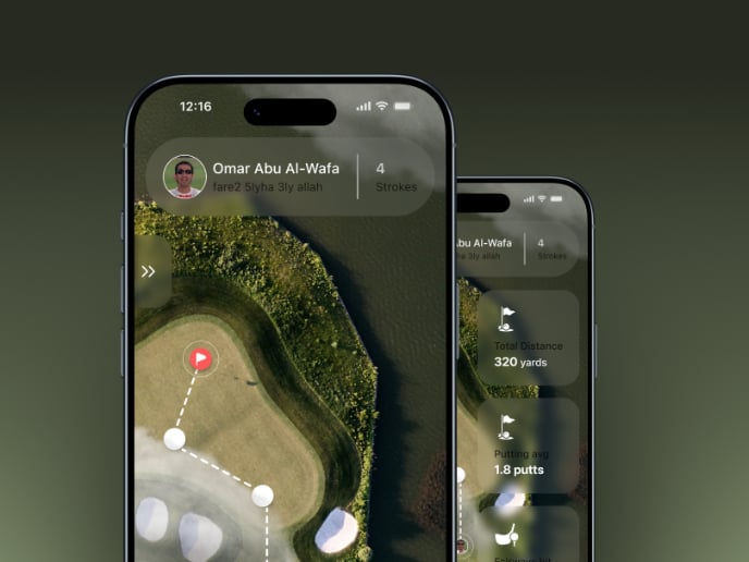 DailyUI #29 | Map Design "Golf Map"