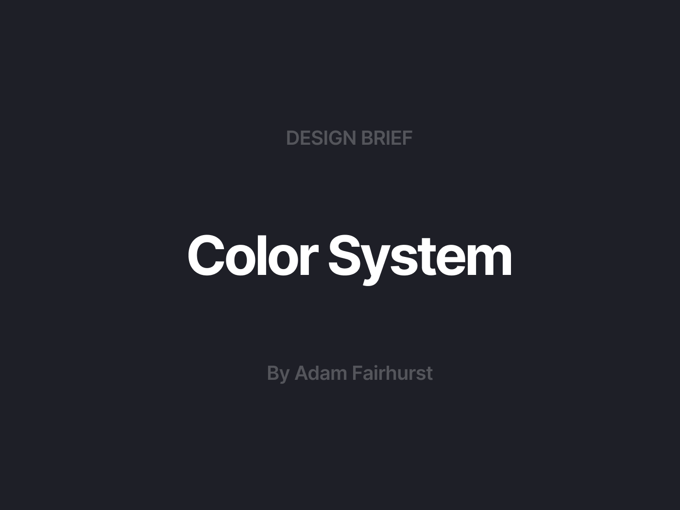 Trello - Colour System