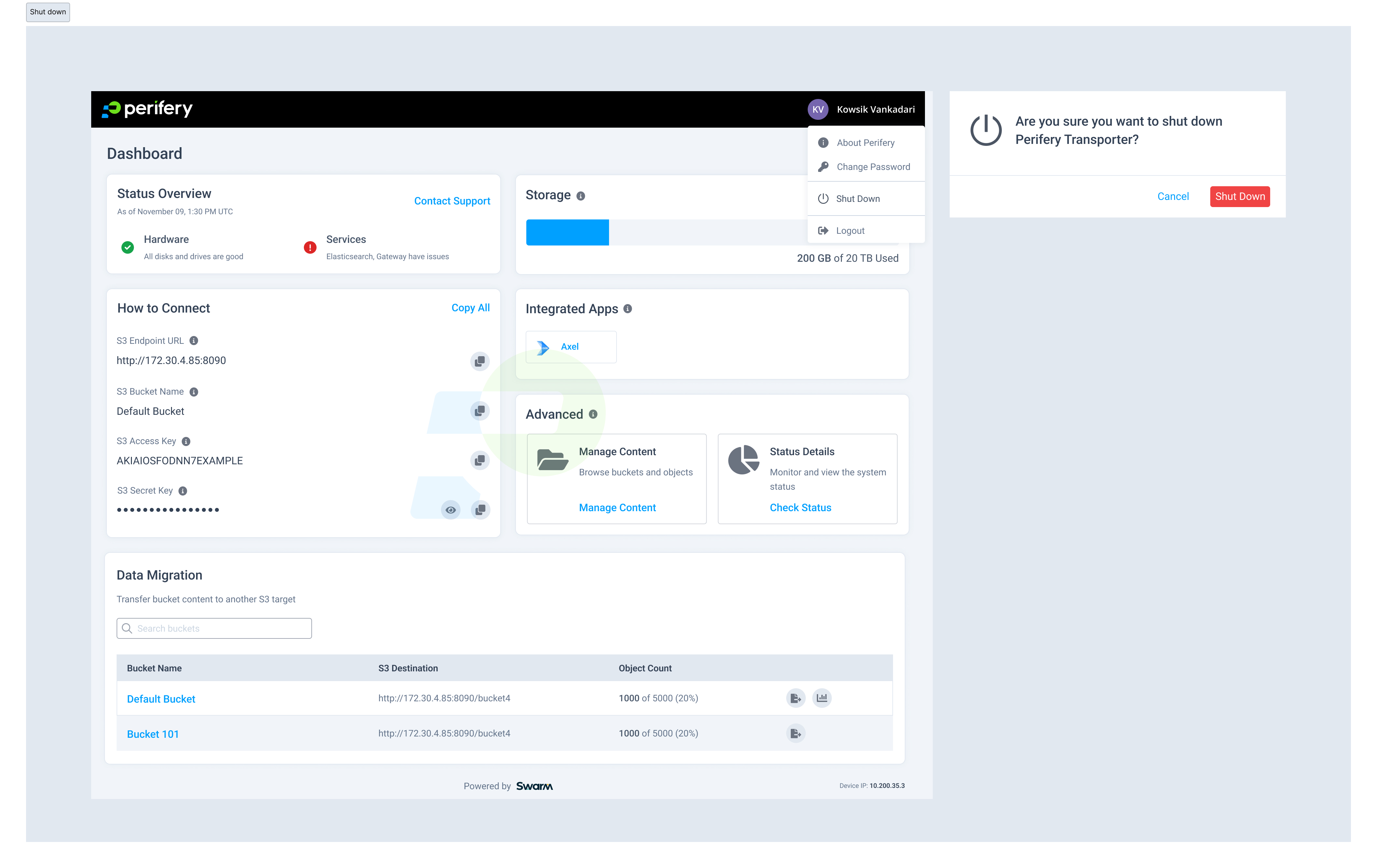 Single Node Swarm 10