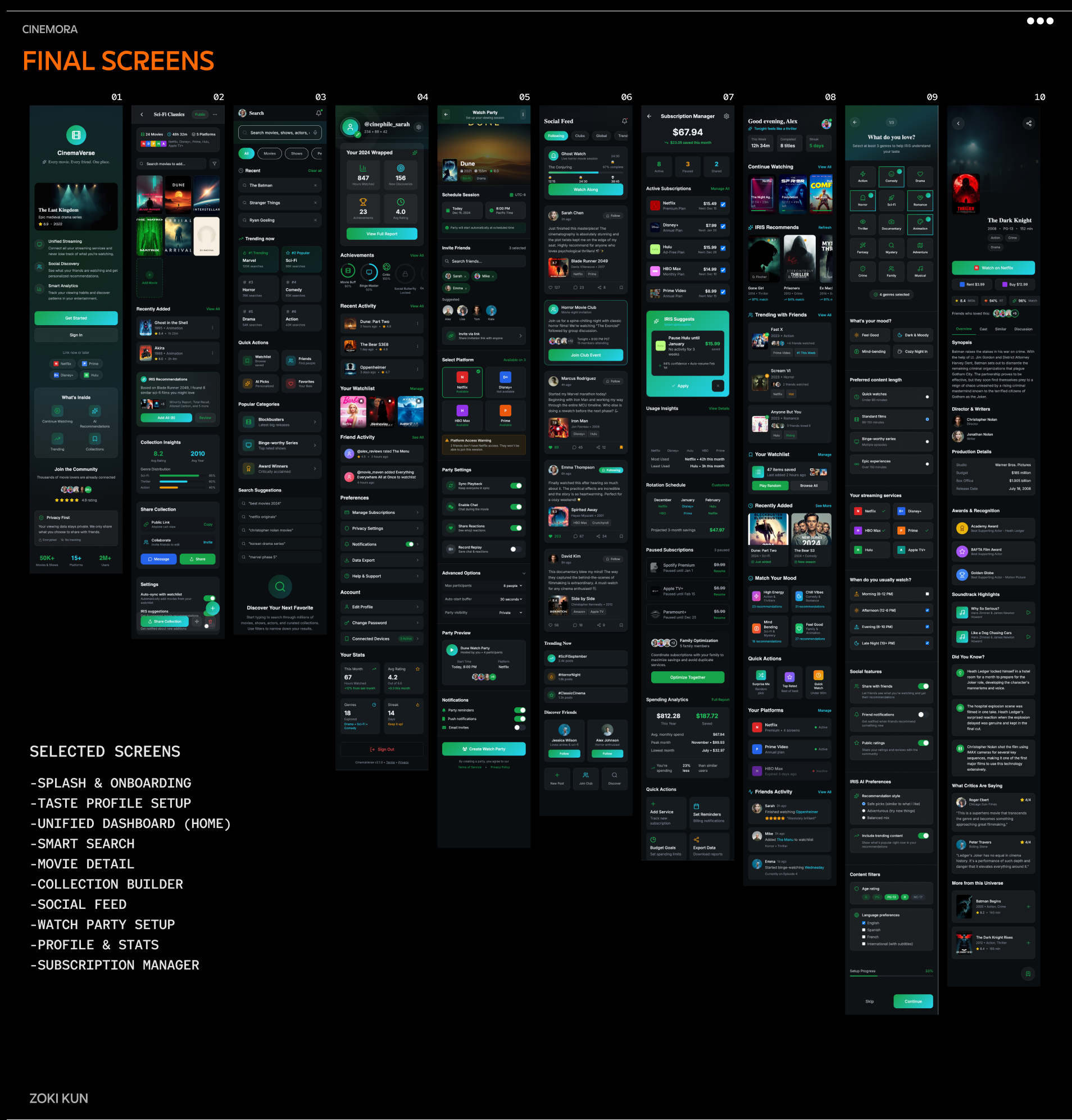 Cinemora - Ultimate Movie Companion (UIX Documentation) 9