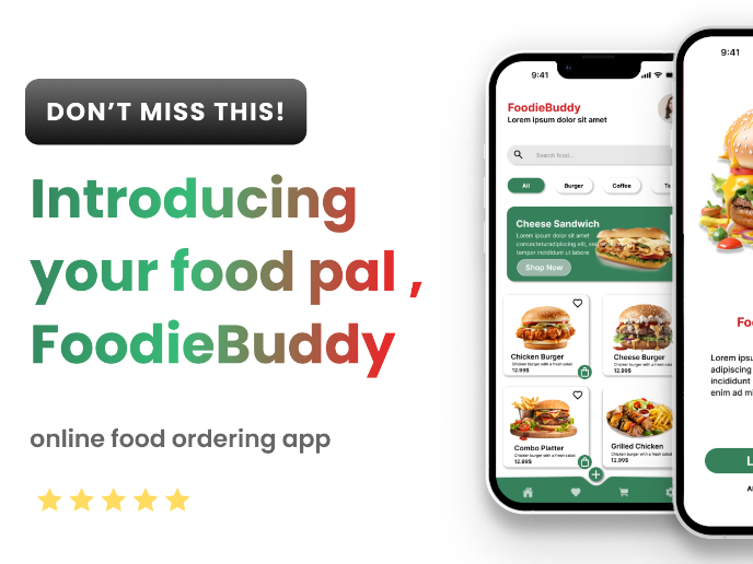 FoodieBuddy - Online Food Order App