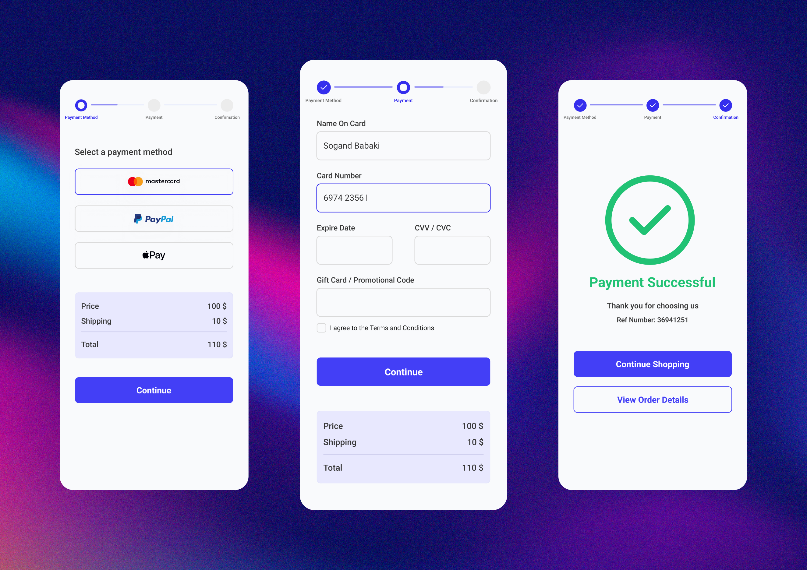 Credit Card Checkout