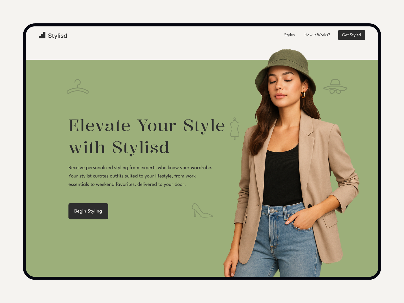 Stylisd Landing Page