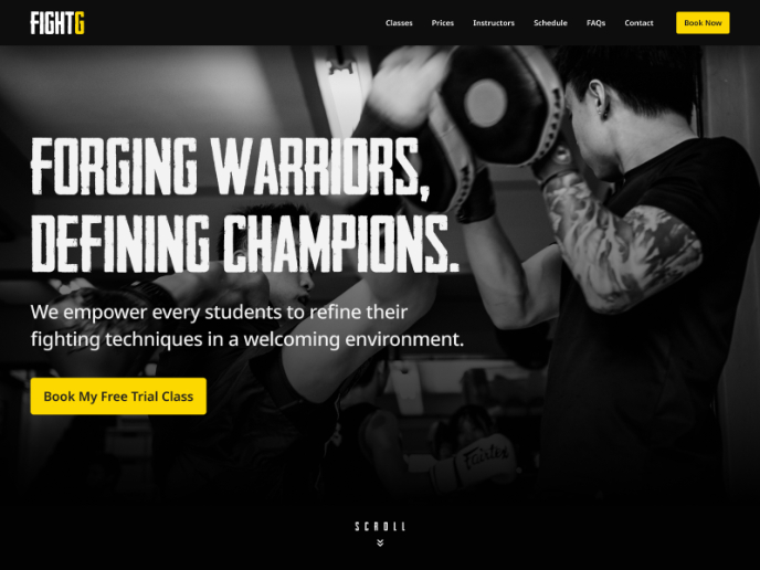 Start Strong: Fight G Trial Landing