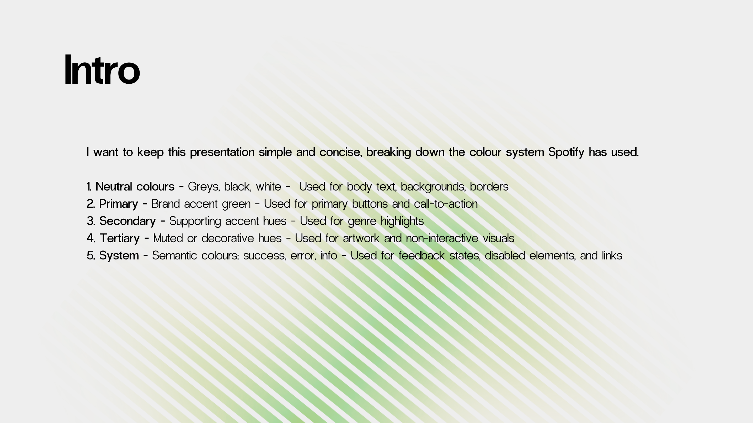 Colour system - Spotify 1