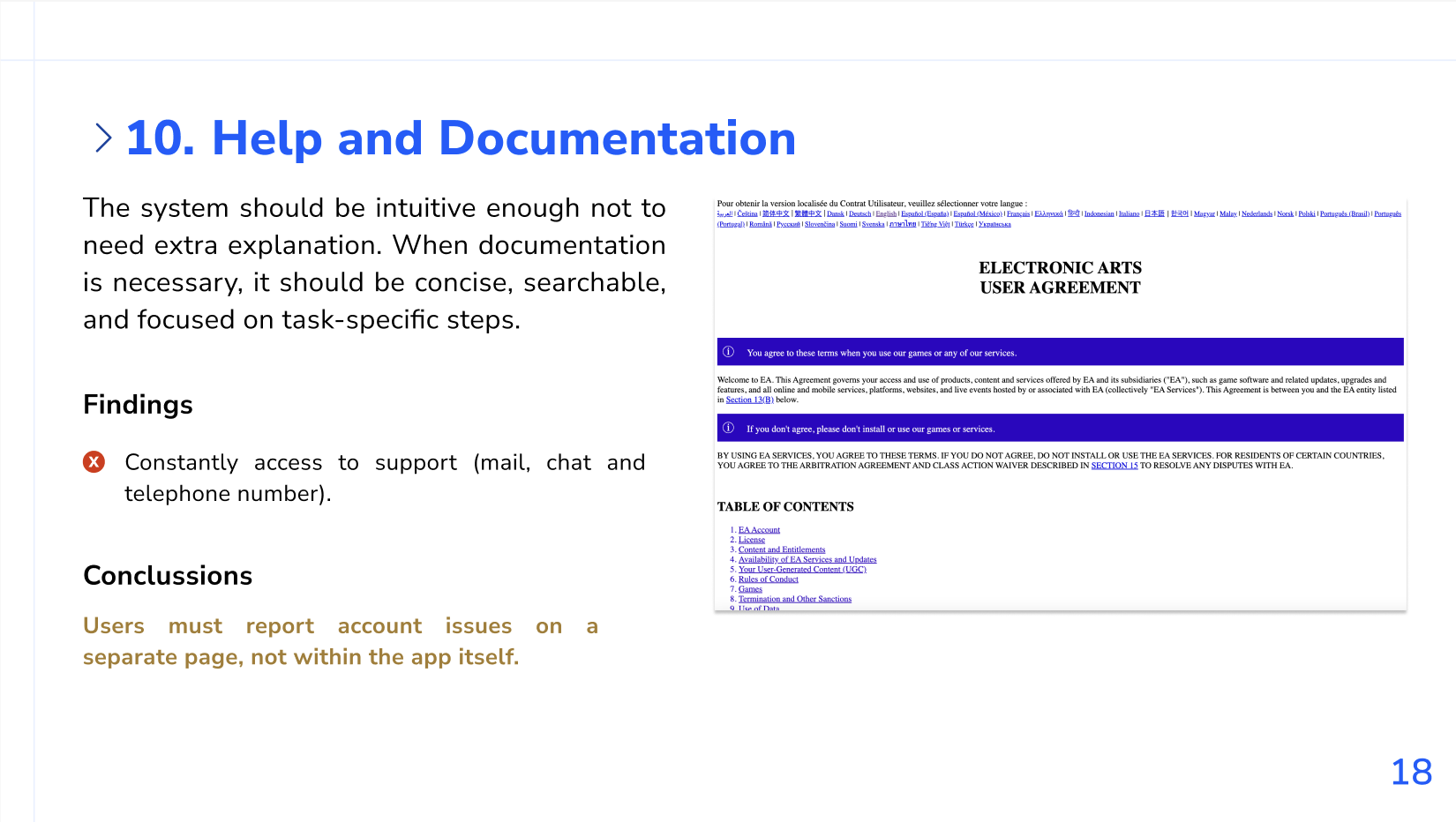 Heuristic Analysis for Website 17