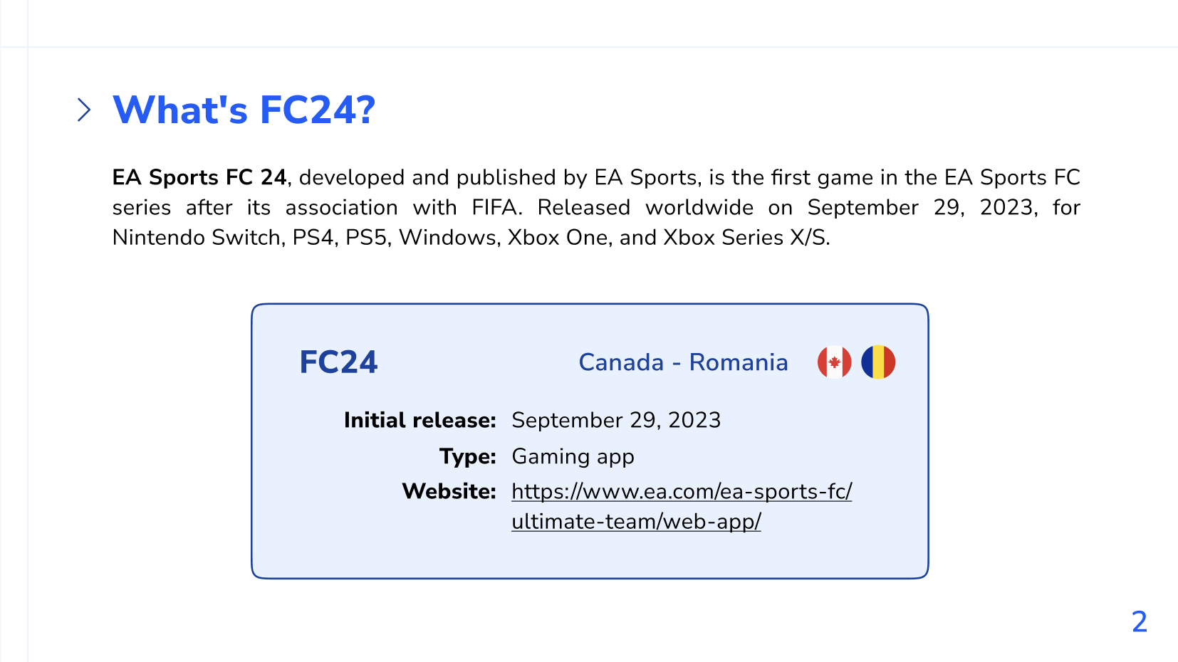 Heuristic Analysis for Website 1