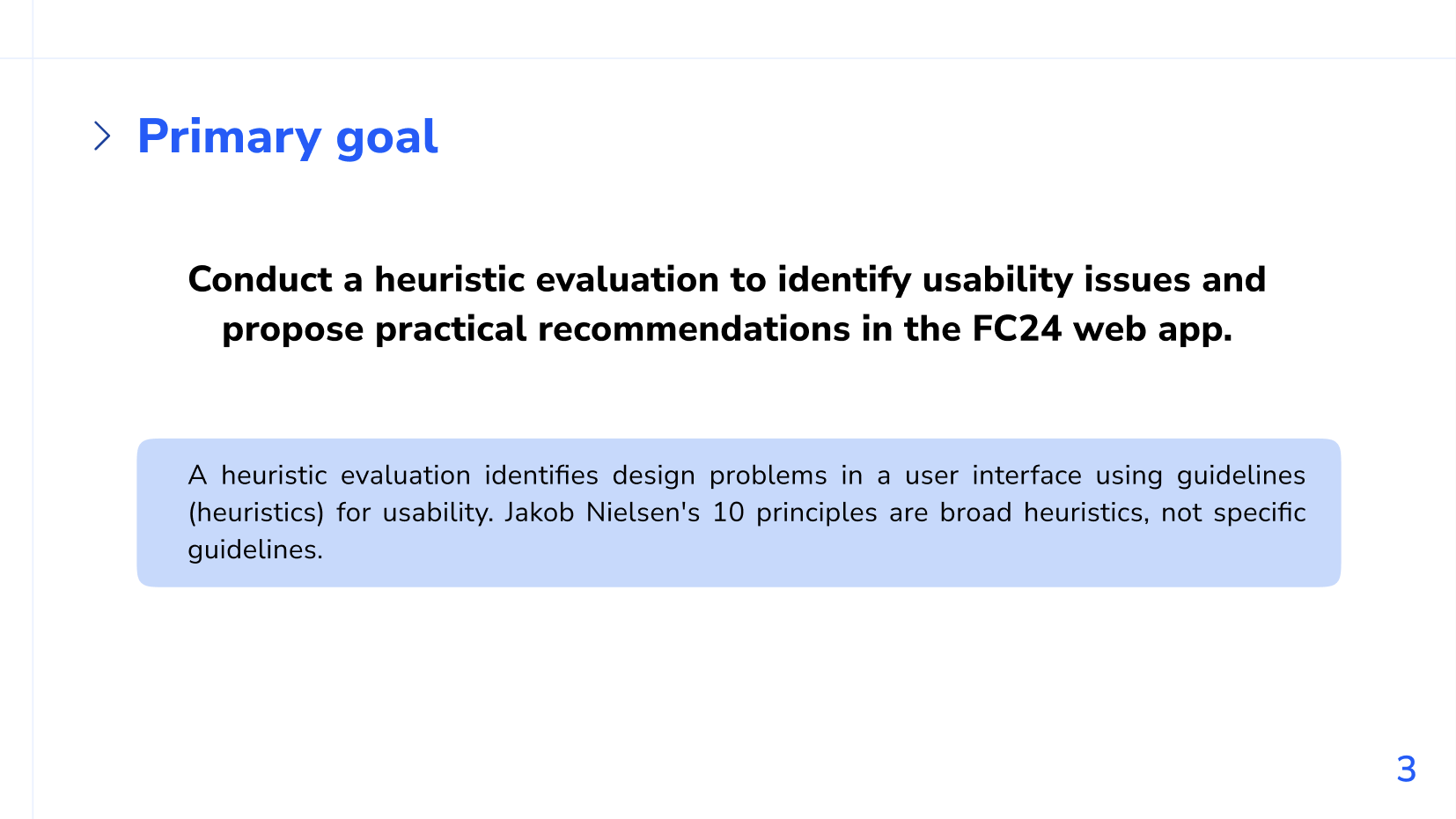 Heuristic Analysis for Website 2
