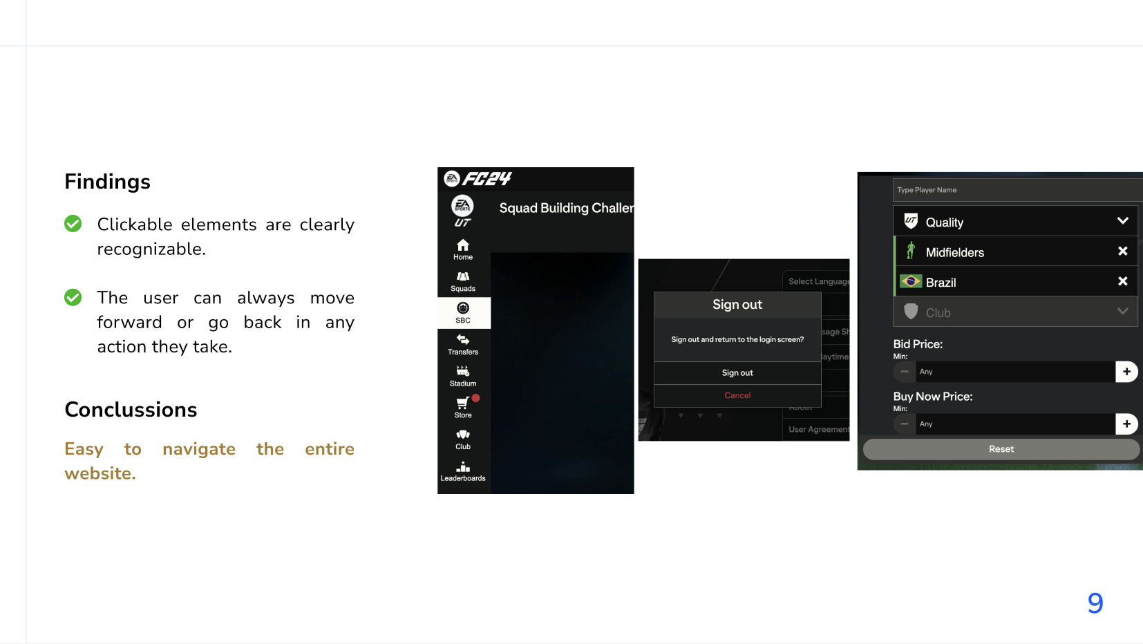 Heuristic Analysis for Website 8