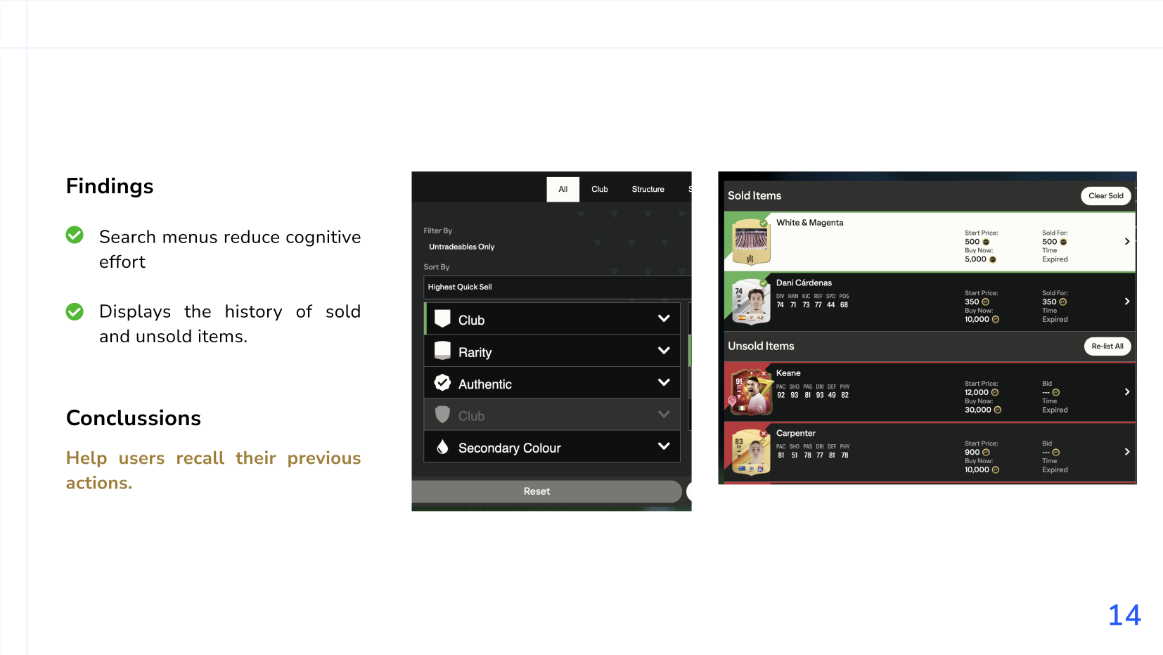 Heuristic Analysis for Website 13