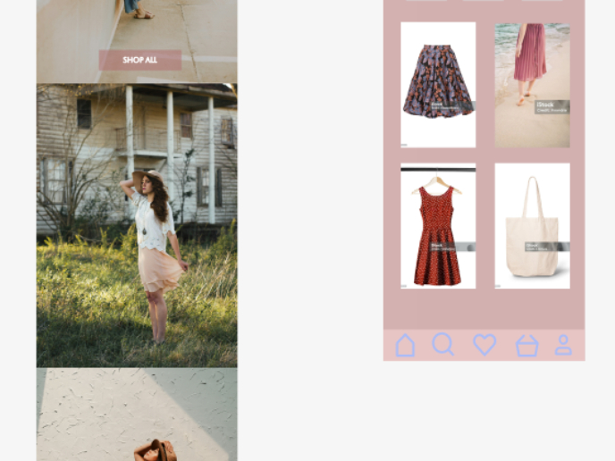 Boho in You | Landing Page for Fashion Service