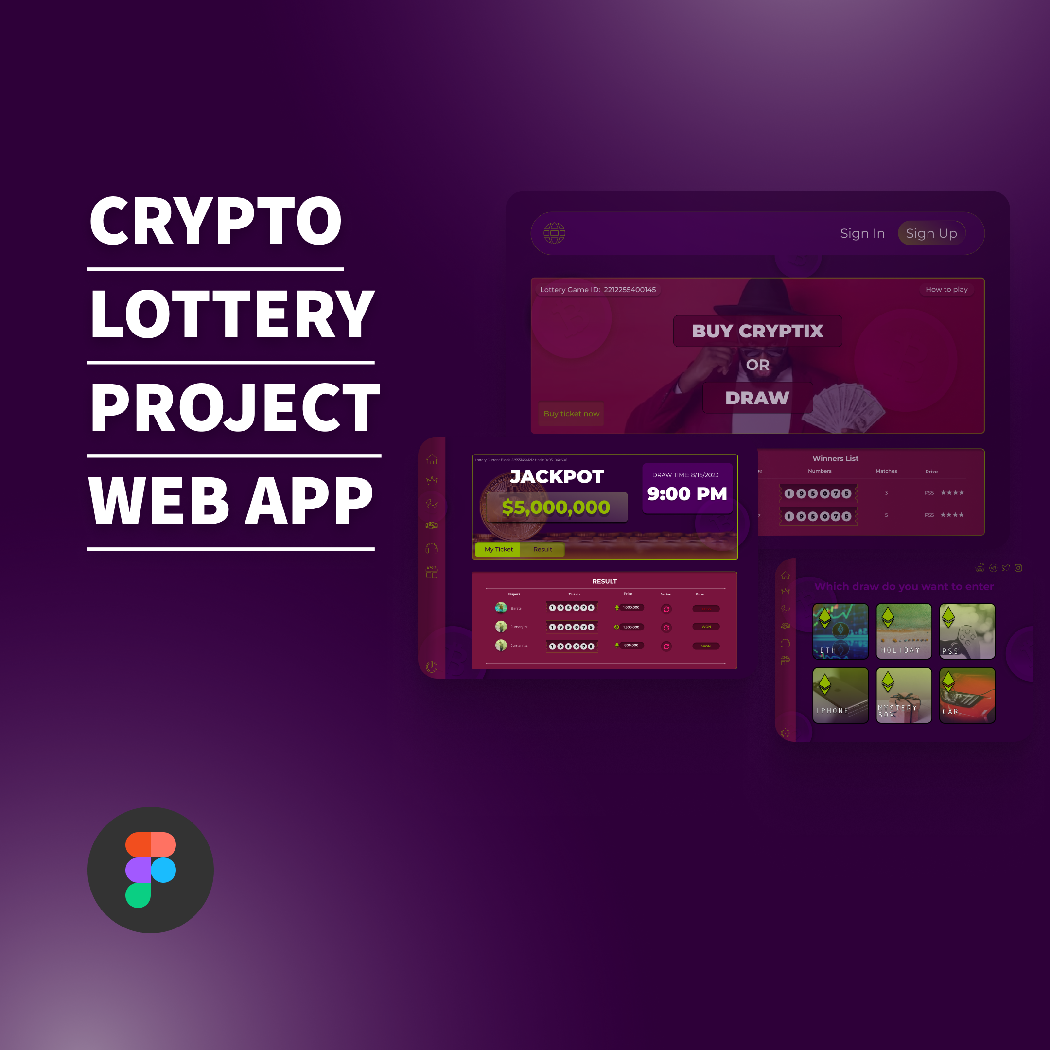 First Crypto Lottery Project