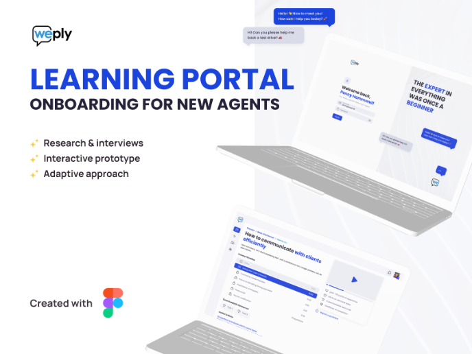 Learning portal for a SaaS company