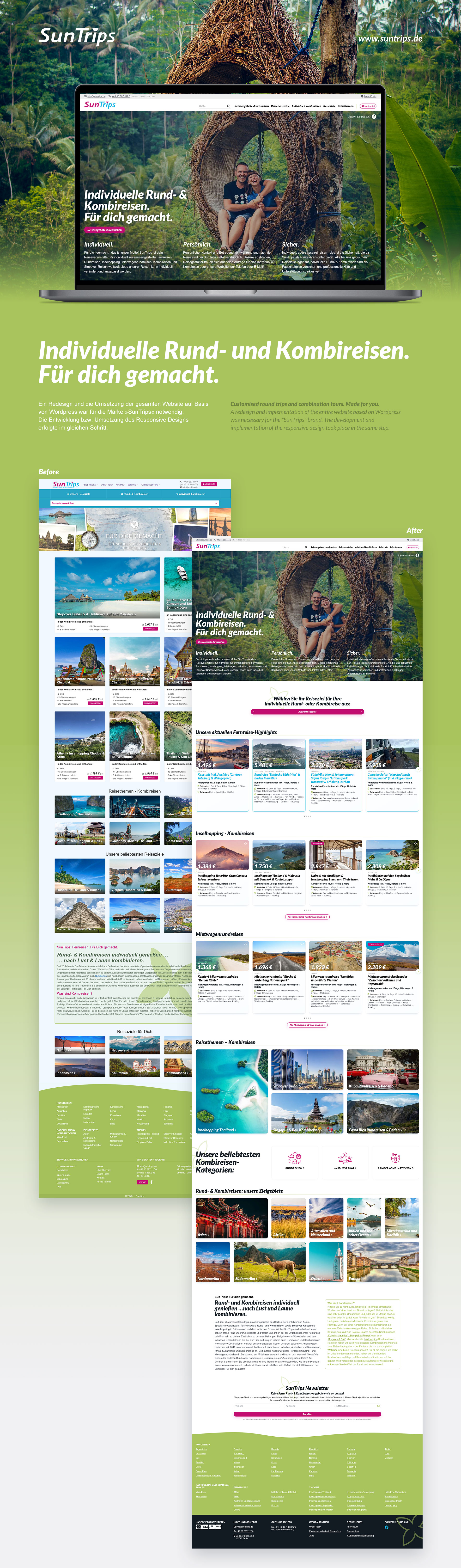 SunTrips - Website Redesign 1