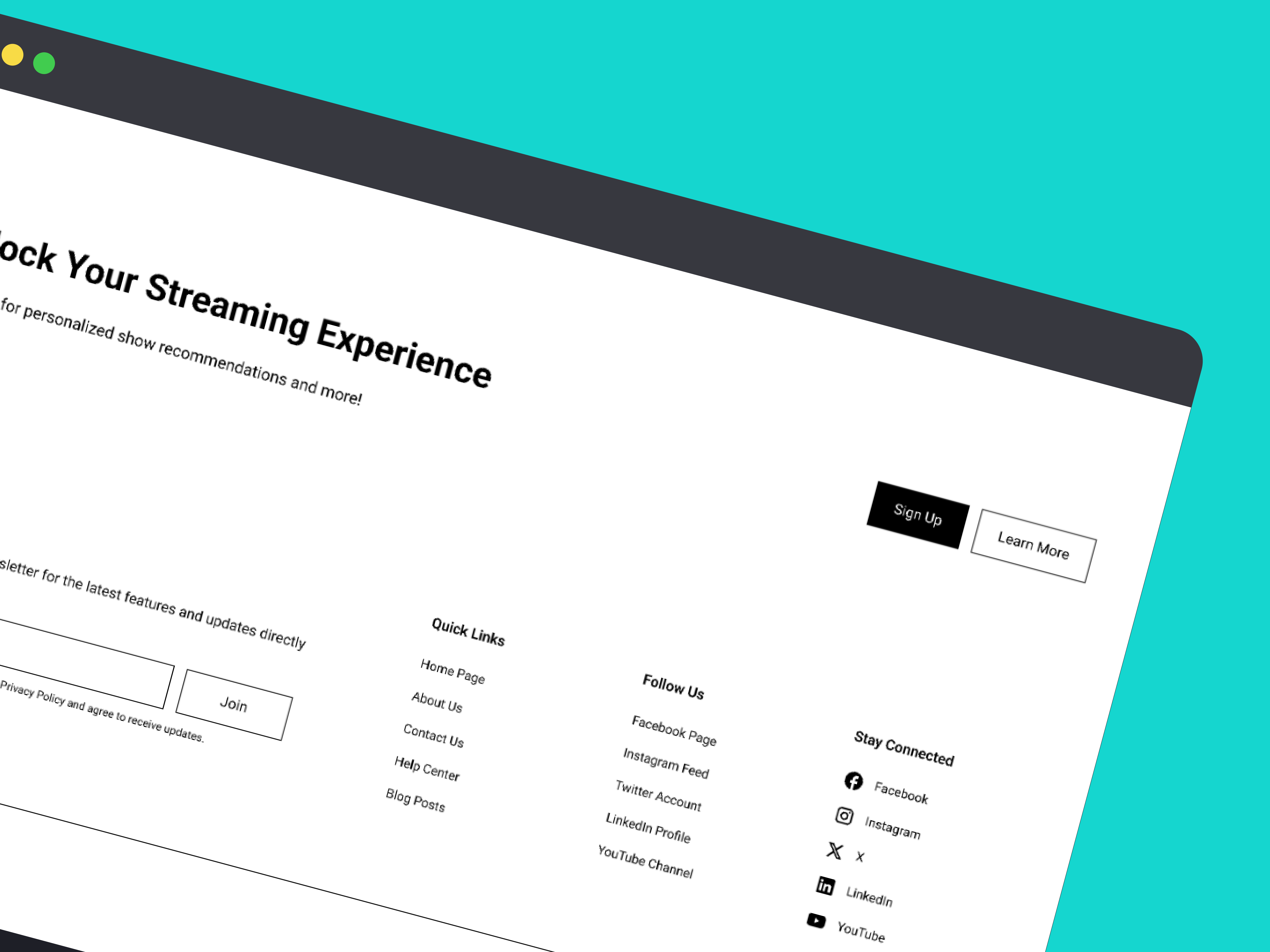 Wireframing for Video Streaming Service 6