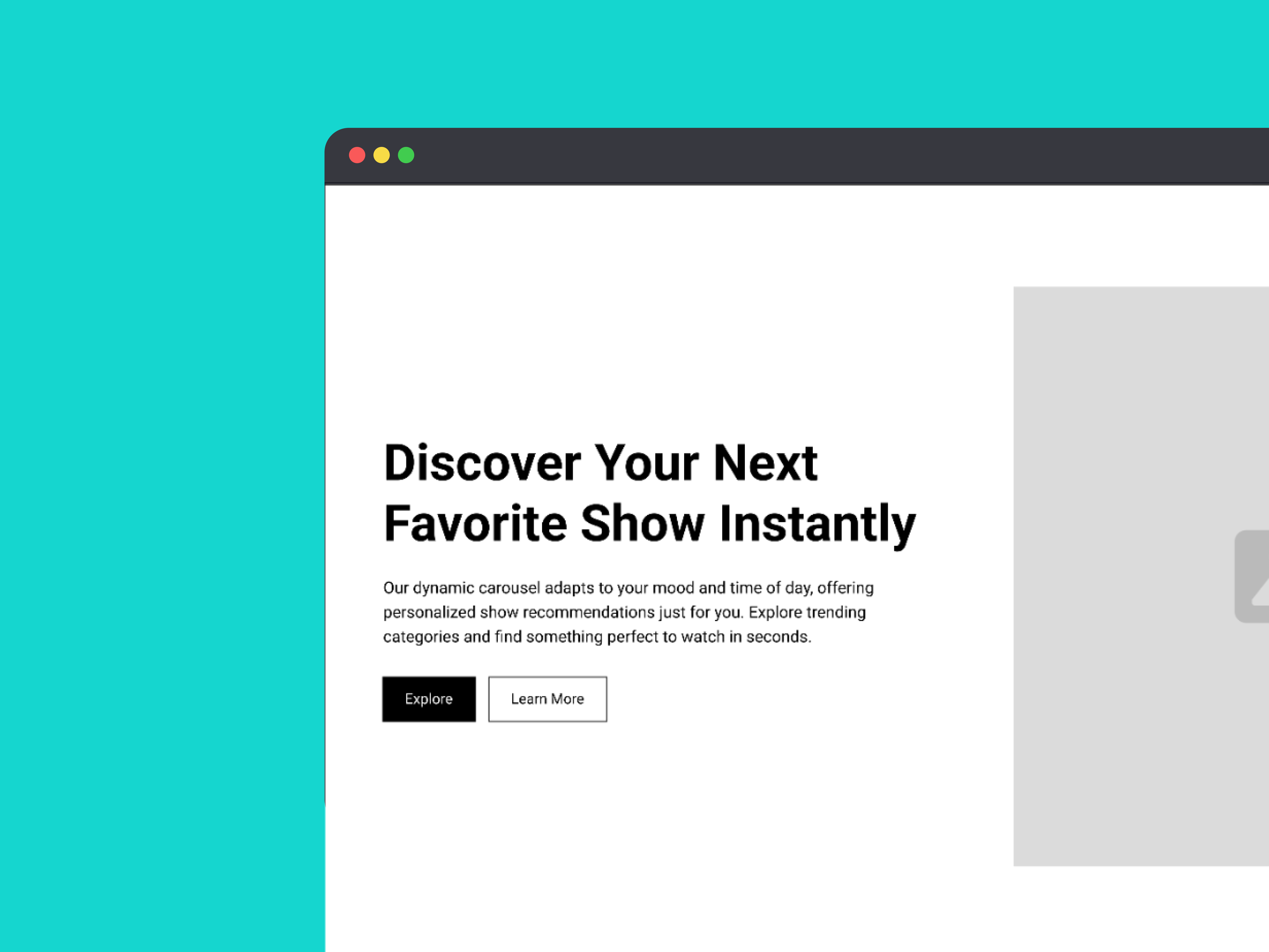Wireframing for Video Streaming Service 2