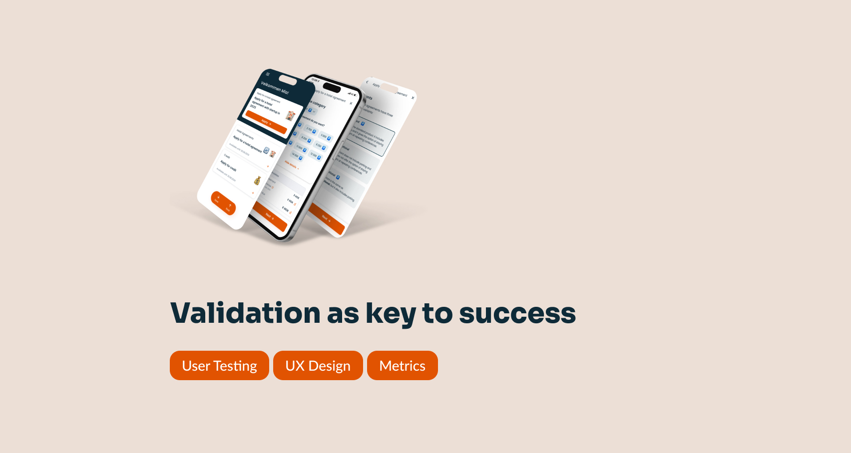 Elevating sales process with user testing