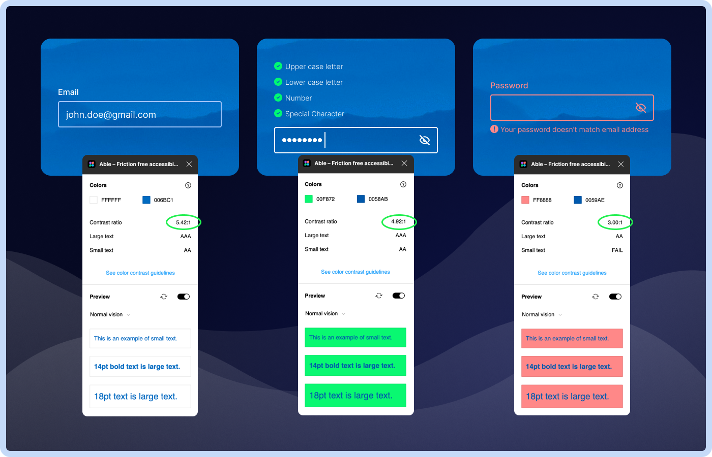 Accessible Signup Form for SaaS Platform 7