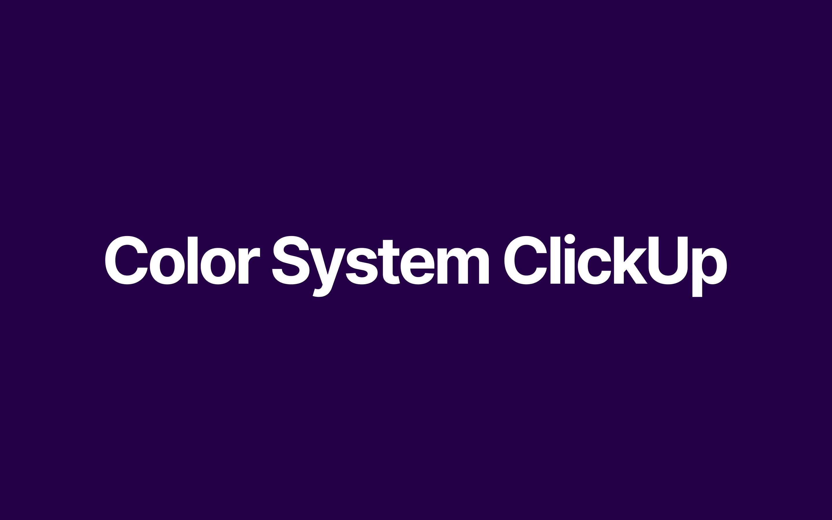 Color System