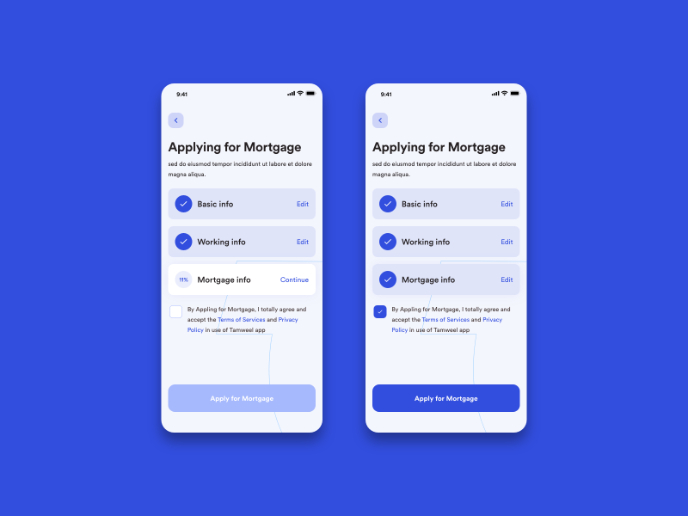 Applying for Mortgage
