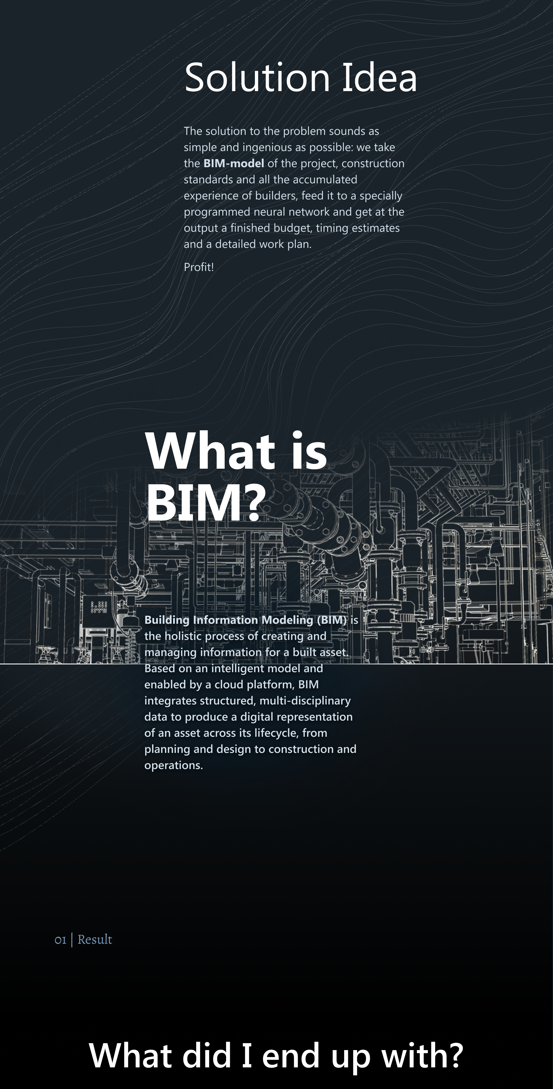 Full-cycle UX design for architectural design and construction service 3