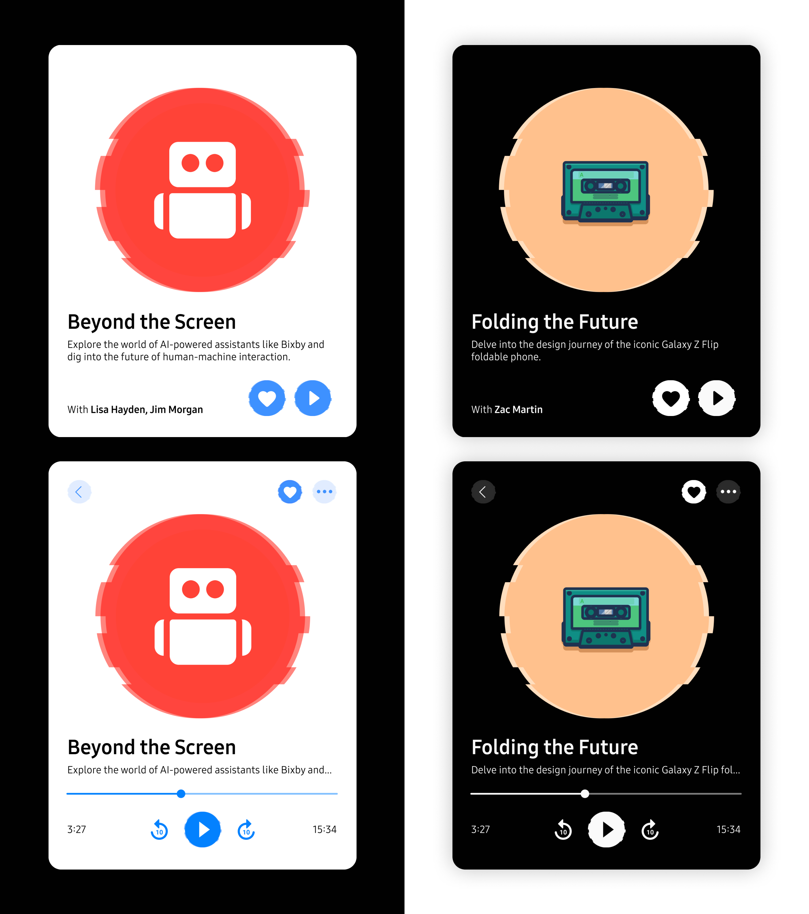 Stories - Samsung's Hypothetical Podcast Branding 1